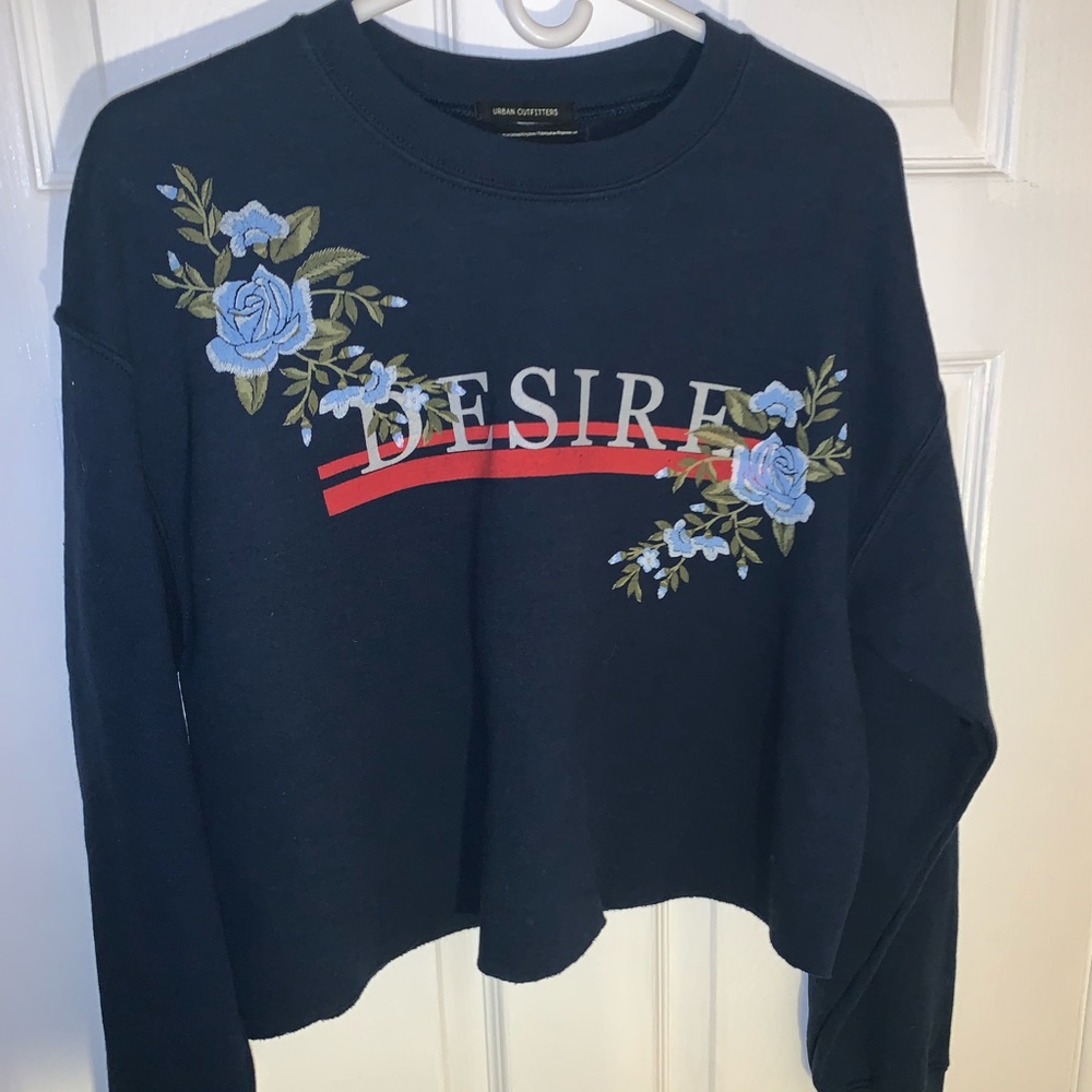 Urban Outfitters Cropped Crewneck